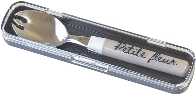 プチフルール ランチボックス/箸/先割れスプーン