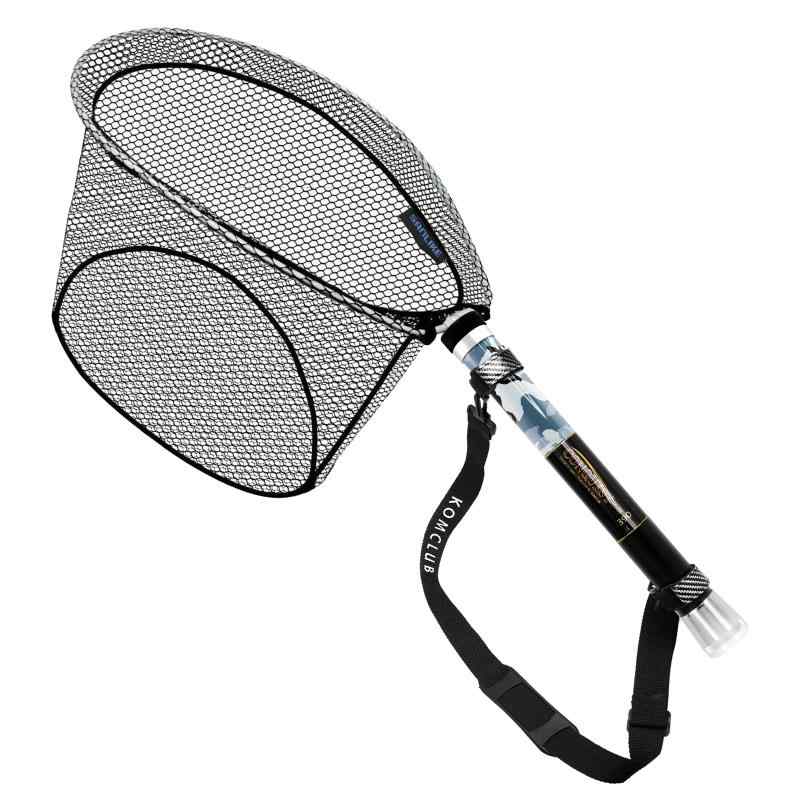 玉網 ランディングネット 小継玉の柄 伸縮タモ網 たも網 ガラス繊維製 コンパクト 淡水/海水両用 2.4m/2.7m/3m/3.3m/3.6m/3.9m（タモの柄+釣り網 セット）