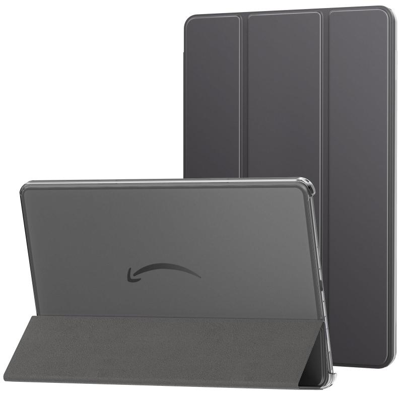 Fire Max 11 2023 ケース Dadanism New Fire Max 11 第13世代 カバー タブレットケース 全面保護 三つ折りスタンド 無色半透明 PCバック オートスリープ スタンド機能付き ソフト 正面合成革 耐久性 スマ