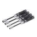 ナットキーソケットドライバー 六角精密ナットドライバー RC用 4個セット(4mm 5.5mm 7mm 8mm)