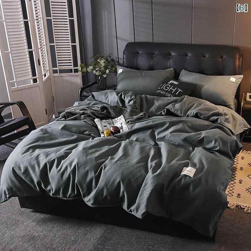 寝具 男性用 シングル 冬用 6点セット 掛け布団 敷き布団 枕カバー シーツ 毛布 ボ...