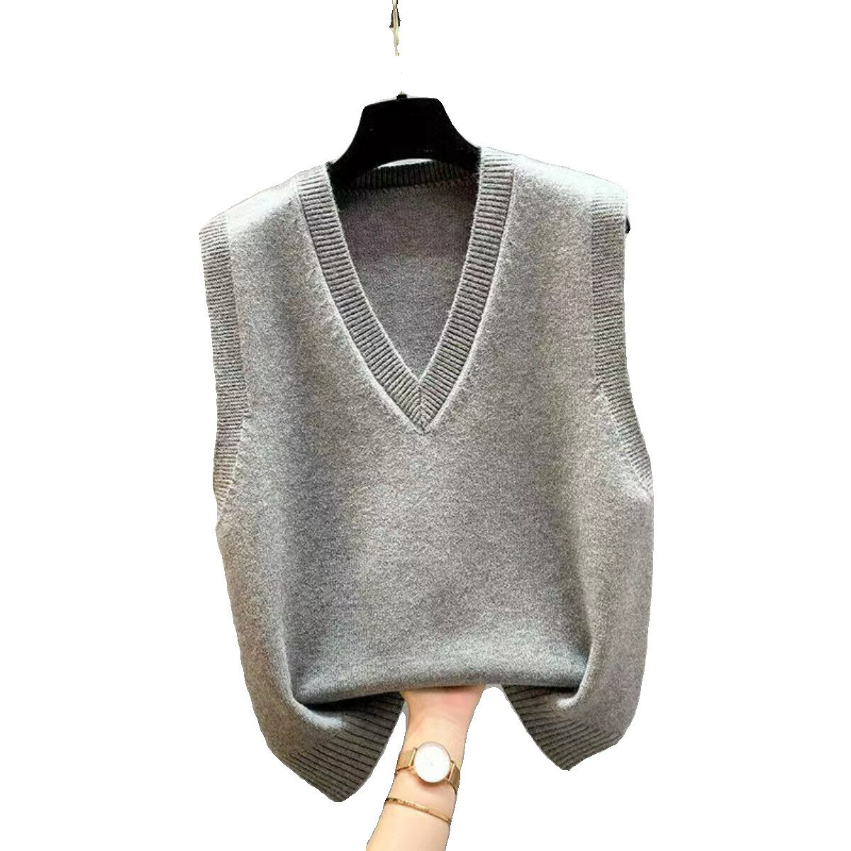 ベスト レディース トップス 春秋 セーター ノースリーブ 重ね着 レイヤード 体系カバー 体型カバー ゆったり 大きいサイズ プラスサイズ 着痩せ 細見え お腹周り 二の腕カバー ケーブル編み ニット 無地 シンプル カジュアル 通勤 オフィス 上品