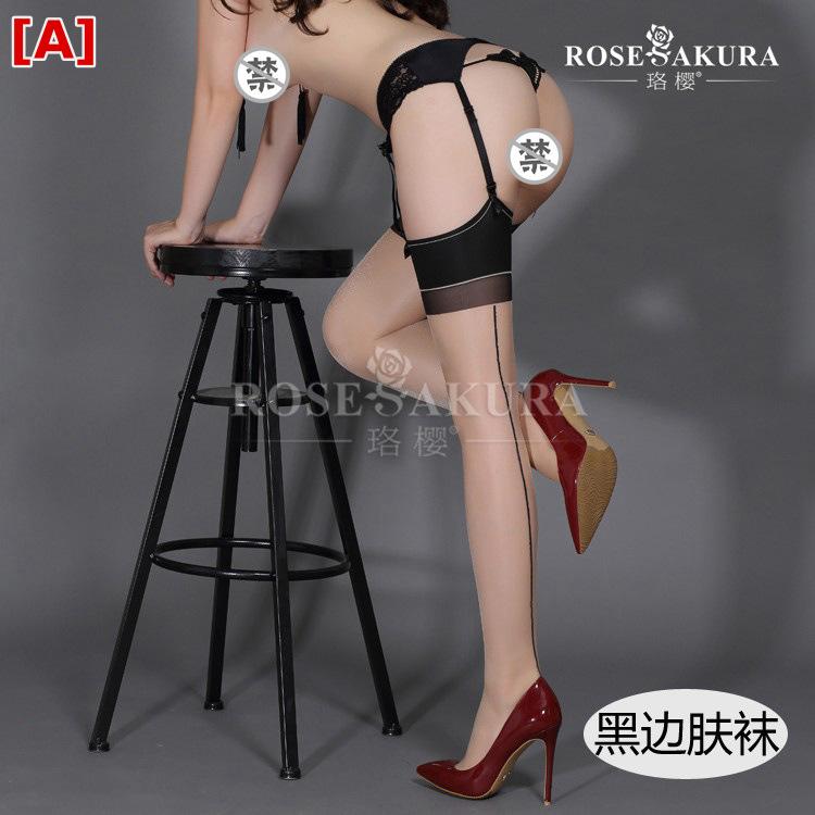 靴下 レディース ロングソックス ニーハイソックス 欧米風 レトロ セクシー バイカラー ライン入り 美脚効果 膝上丈 ニーハイ 伸縮性 フィット感 ナイトクラブ ダンス衣装 コスプレ イベント 普段使い お洒落 かわいい ストッキング風 柔らかい 通気性