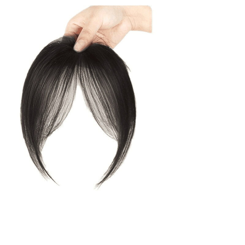 ヘアピース レディース 前髪ウィッグ 頭頂部 増毛 自然 ふわふわ 額 シームレス 補修 フレンチ フェイク 人工毛 部分ウィッグ かつら 付け毛 エクステ 髪型 調整 簡単装着 軽量 通気性 快適 装着感 馴染みやすい リアル 質感 医療用 脱毛症 薄