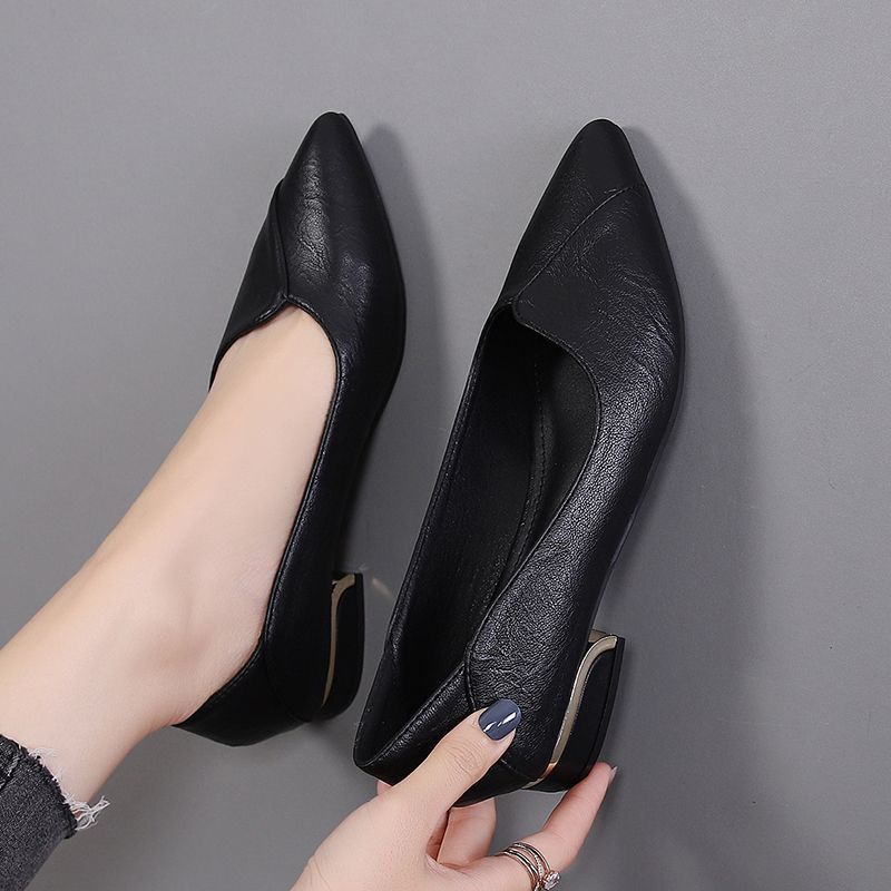 パンプス レディース ローヒール ぺたんこ 痛くない 歩きやすい 走れる 通勤用 普...