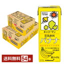 キッコーマン 豆乳飲料 バナナ 200ml 紙パック 18本×3ケース(54本)【送料無料(一部地域除く)】