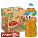 サントリー GREEN DA KA RA グリーン ダカラ やさしい麦茶 2L ペットボトル 2000ml 6本 1ケース 【送料無料（一部地域除く）】 サントリーグリーンダカラ GREEN DA KA RA むぎ茶