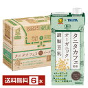 マルサン タニタカフェ監修 オーガニック 調製豆乳 1L 紙パック 1000ml 6本 1ケース マルサンアイ