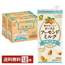 ポイント3倍 マルサン 毎日おいしい ローストアーモンドミルク 砂糖不使用 1L 紙パック 1000ml 6本×2ケース（12本）  マルサンアイ