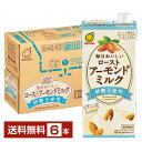 ポイント3倍 マルサン 毎日おいしい ローストアーモンドミルク 砂糖不使用 1L 紙パック 1000ml 6本 1ケース 【送料無料（一部地域除く）】 マルサンアイ