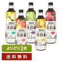 選べる お酢飲料 よりどりMIX CJフーズジャパン 美酢 希釈タイプ 900ml ペットボトル よりどり2本 【送料無料（一部地域除く）】 飲むお酢 食酢 ミチョ みちょ CJ FOODS JAPAN シージェーフーズ 日本正規品