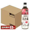 CJフーズジャパン 美酢 ざくろ 希釈タイプ 900ml ペットボトル 3本 【送料無料（一部地域除く）】お酢飲料 飲むお酢 食酢 ミチョ みちょ CJ FOODS JAPAN シージェーフーズ 日本正規品