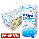 【07/17入荷予定】エルビー カルピスウォーター 250ml 紙パック 24本 1ケース【送料無料(一部地域除く)】