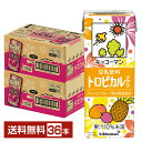 キッコーマン 豆乳飲料 トロピカルフルーツ 200ml 紙パック 18本×2ケース(36本)【送料無料(一部地域除く)】