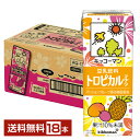 キッコーマン 豆乳飲料 トロピカルフルーツ 200ml 紙パック 18本 1ケース【送料無料(一部地域除く)】