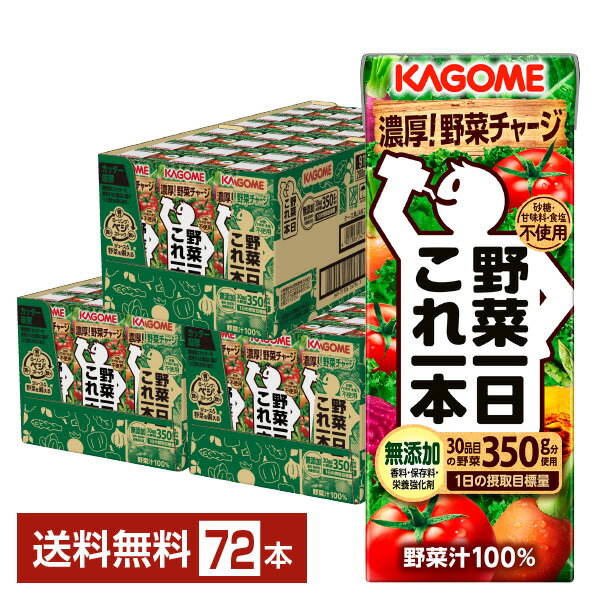 カゴメ 野菜一日これ一本 200ml 紙パ