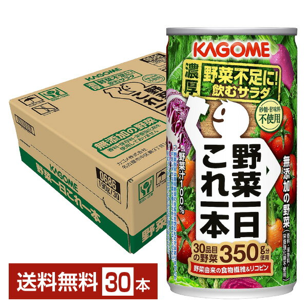 カゴメ 野菜一日これ一本 190g 缶 30