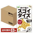 自然の素材には、それぞれにたくさんの栄養が含まれています。おいしさのために、大切な栄養までなくなるのはもったいない。そんな理想を追い求めて大塚食品が開発した独自の製法が「マイクロクリーミー製法」です。 マイクロクリーミー製法は、原料を微粉砕化・均質化し、よりなめらかな口当たりの飲料に仕上げる製法技術です。 一般的な豆乳やオーツミルクが繊維質などを取り除いて製造されるのに対し、素材をまるごと使用するため、素材の栄養はそのままに、製造工程での搾りかすも出ません。 「素材まるごとスゴイシリーズ」は、素材まるごとの栄養で健康をサポートし、素材の搾りかすを出さない環境にやさしい製法で、SDGs達成にも貢献しています。 大豆の栄養を摂るために着目したのは「おから」 まるごと大豆飲料スゴイダイズ これまでの豆乳では、大豆を絞った後に残るおからは捨てられていました。しかし、おからは大豆たんぱくや食物繊維が豊富に含まれている栄養の優等生。 これを捨てるのはもったいないと考え、マイクロクリーミー製法によっておからを取り除かない「まるごと大豆飲料」が開発されました。 おからの豊富な栄養が含まれているにもかかわらず、とても濃厚でなめらかな口当たりが特徴。 飲みやすさを追及し、豆乳の独特な青臭さや豆臭い風味を独自の脱臭技術により解消する事で、まるで豆腐のような味わいを実現しました。 素材の豊かな風味をぐっと引き出した スゴイオーツミルク&スゴイひよこミルク スゴイオーツミルク&スゴイひよこミルクは「スゴイダイズでおいしさと栄養を両立させたマイクロクリーミー製法で、素材をまるごと使った飲料を他にもつくってみよう」という考えから誕生しました。 オーツ麦とひよこ豆を、それぞれまるごと使う事で素材の栄養はそのままに、素材の持つおいしさを引き出して仕上げました。 まるごと大豆飲料「スゴイダイズ」で20年に渡り培ってきたマイクロクリーミー製法を用いた、おいしさと栄養を両立させた新しいプラントベースミルクです。 ITEM INFORMATION 北海道産の大豆を100%使用 “おから”の部分まで使用した まるごと大豆飲料 大塚食品 スゴイダイズ 無調整タイプ まるごと大豆飲料 豆乳では捨てられてしまう「おから」の部分までまるごと大豆を使った「まるごと大豆飲料」。大豆固形分10%以上の無調整タイプで、大豆粉には味にこだわり厳選した北海道産の大豆を100％使用しています。 いろいろな料理にもつかいやすい便利な大容量タイプ。 ※濃度の高い大豆飲料です。他の大豆食品でアレルギー症状が出ない方でも、まれに発症例がありますので、初めての飲用の場合は少量からの試飲をおすすめします。 特に花粉症やアレルギー体質の方はご注意ください。 商品仕様・スペック 生産者大塚食品 原産国名日本 商品名スゴイダイズ 無調整タイプ タイプ大豆飲料 原材料大豆粉（大豆（国産、遺伝子組換えでない）） 容　量950ml ※ラベルのデザインが掲載の画像と異なる場合がございます。ご了承ください。※梱包の仕様によりまして、包装・熨斗のご対応は不可となります。