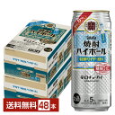 宝酒造 寶 タカラ 焼酎ハイボール 特製サイダー割り Alc.5% 500ml 缶 24本×2ケース（48本）【送料無料（一部地域除く）】 宝焼酎ハイボール チューハイ