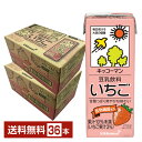 キッコーマン 豆乳飲料 いちご 200ml 紙パック 18本×2ケース（36本）【送料無料（一部地域除く）】