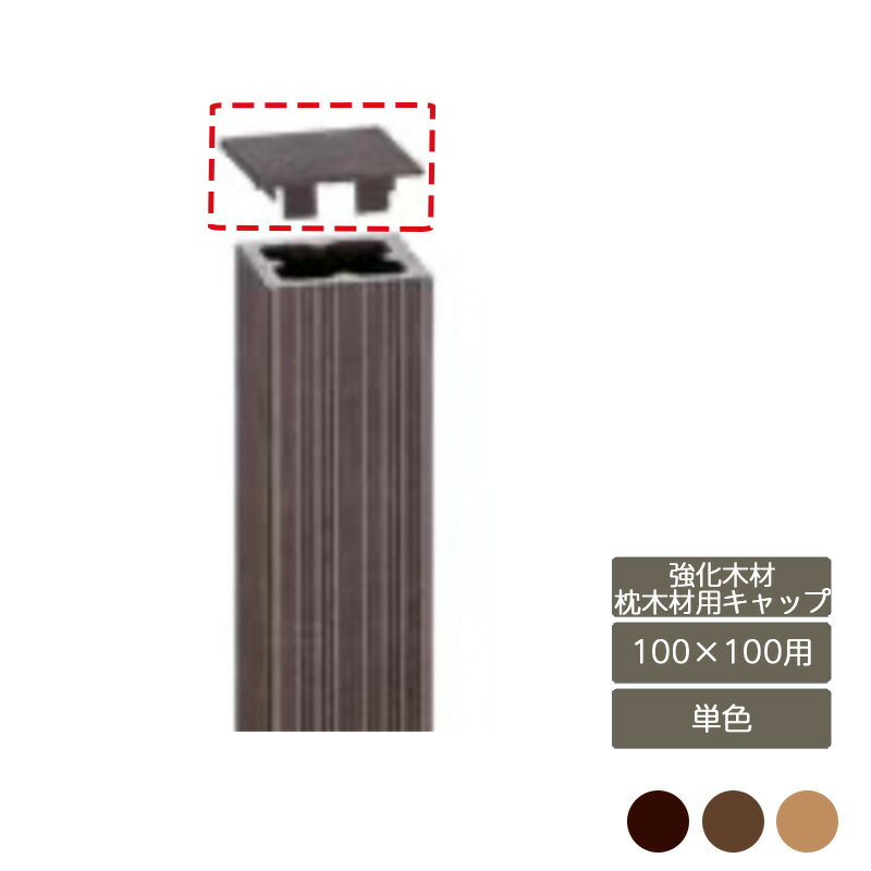 部材 おしゃれ スタイリッシュ 庭 ガーデン DIY リクシル LIXIL【デザイナーズパーツ 強化木材用キャッ..