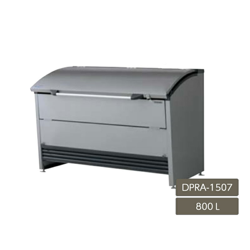 ゴミストッカー ゴミ箱 ゴミ保管庫 業務用 集合住宅 マンション アパート 公共 庭 ガーデン ヨド物置【ダストピット 800L Rタイプ DPRA-1507】