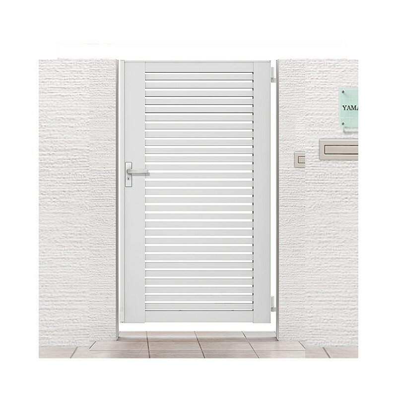 LIXIL リクシル 開き門扉AB YS1型 片開き 06-10 柱使用 扉1枚寸法 600×1000 シリンダーRD錠