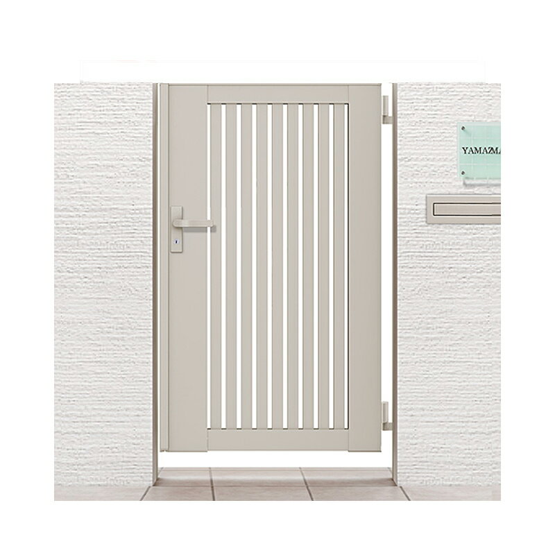 LIXIL リクシル 開き門扉AB TS1型 片開き 08-12 柱使用 扉1枚寸法 800×1200 シリンダーRD錠