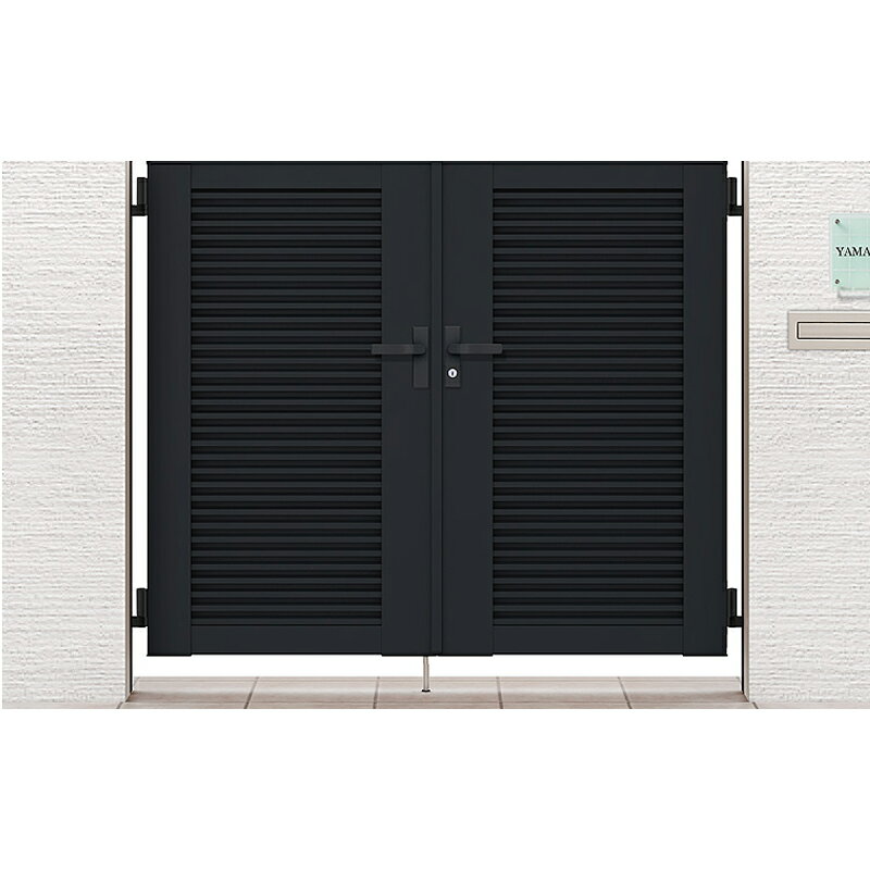 LIXIL リクシル 開き門扉AB YM1型 両開き 06-10 柱使用 扉1枚寸法 600×1000 シリンダーRD錠