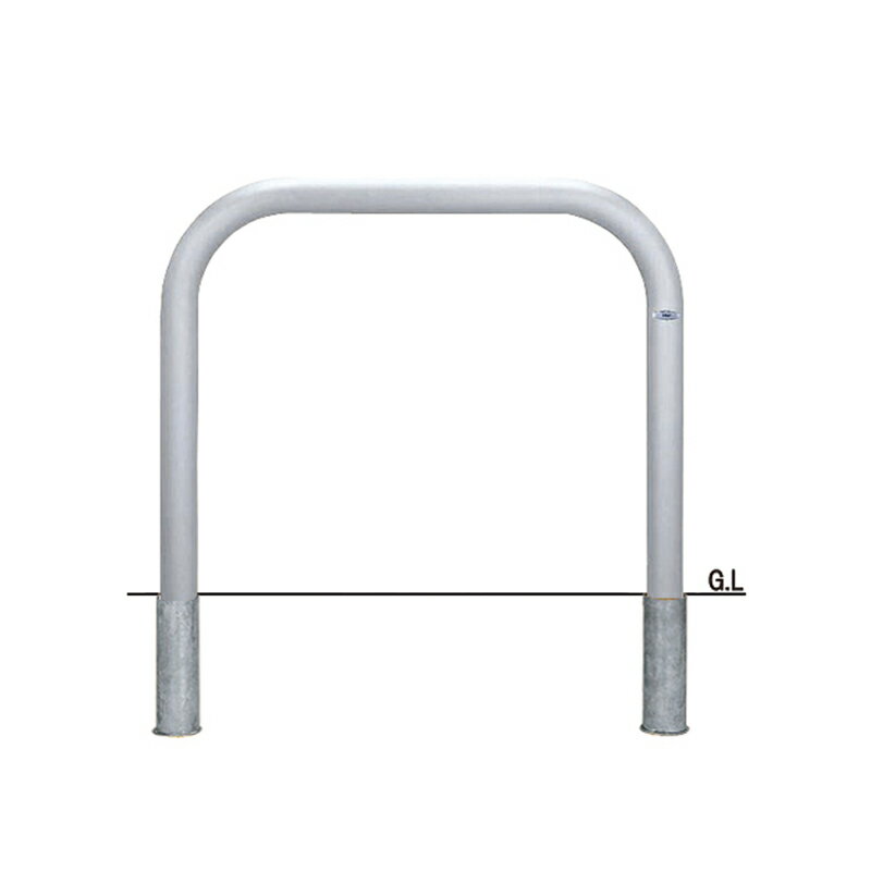 帝金 テイキン バリカー横型 スタンダード ステンレスハイショルダータイプ φ76.3 H800 脱着式 W1000mmxH800mm SY83C-10