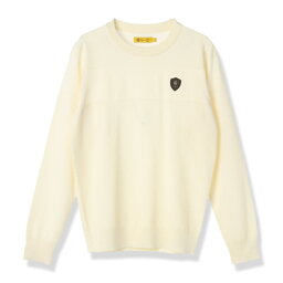 フェリージ felisi FELISI トップス INDIGO WHITE LAVENDER BEIGE【Felisi公式】【WOMENS】WS LS CREW NECK KNIT