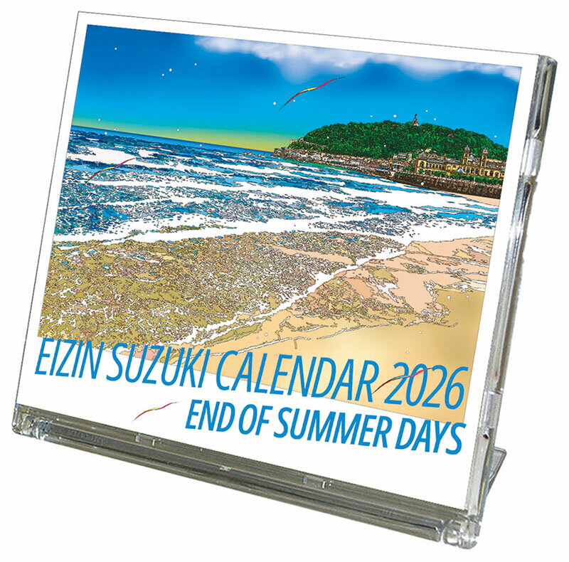 【送料込み】【取寄商品】 2026年カレンダー卓上 鈴木英人26CL-0482[9/20発売]