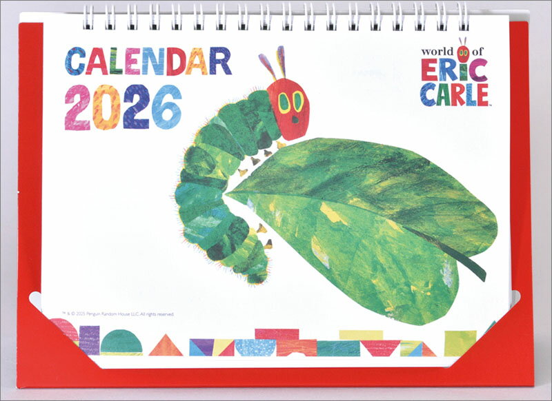 【送料込み】【取寄商品】 2026年カレンダー卓上 エリック・カール ポップアップ26CL-0500[9/20発売]