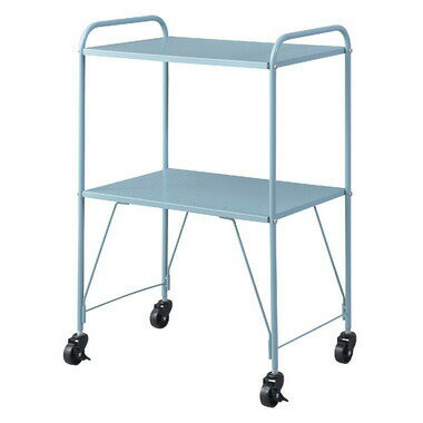 東谷サイドワゴン (ブルー) (W53×D35×H75.5)【送料無料（北海道・沖縄送料別）】