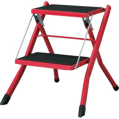 東谷アシスタ (レッド) (W42×D48×H43 / 折りたたみ時:W42×D5×H56)【送料無料（北海道・沖縄送料別）】