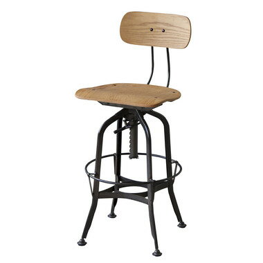 東谷カウンターチェア (ナチュラル) (W40×D49×H96-108×SH64-76)【送料無料（北海道・沖縄送料別）】