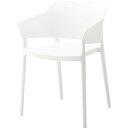 東谷アームチェア (ホワイト) (W56.5×D53×H78×SH46)【送料無料(北海道・沖縄送料別)】