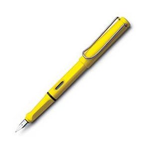Fountain Pens - LAMY/万年筆 (safari 万年筆 L18 F/FP(細字)) (イエロー) (メーカー取寄)