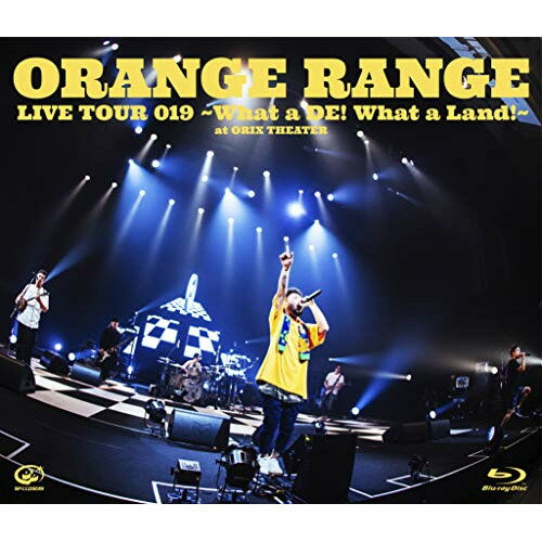 【新古品（未開封）】【BD】オレンジレンジLIVE TOUR 019 〜What a DE! What a Land!〜 at オリックス劇場(Blu-ray Disc) [VIXL-338]