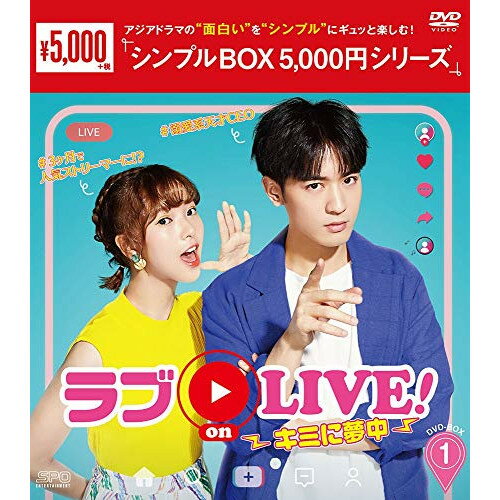 【取寄商品】DVD / 海外TVドラマ / ラブon LIVE!～キミに夢中～ DVD-BOX1 / OPSD-C267