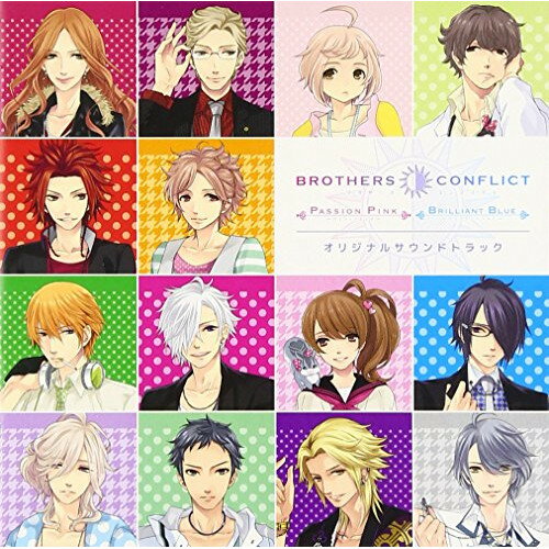 BROTHERS CONFLICT PASSION PINK & BRILLIANT BLUE オリジナルサウンドトラックゲーム・ミュージック朝日奈椿&梓(CV:鈴村健一&鳥海浩輔)、朝日奈椿&梓&棗(CV:鈴村健一&鳥海浩輔&前野智昭)　発売日 : 2013年10月02日　種別 : CD　JAN : 4560372442151　商品番号 : KDSD-657【商品紹介】オトメイトのPSP用ゲーム『BROTHERS CONFLICT』から、Passion Pink&Brilliant Blueで使用されたゲームBGMを収録したオリジナル・サウンドトラック。ゲーム内BGMの他に、各シリーズのオープニング&エンディング・テーマも収録した豪華仕様盤。【収録内容】CD:11.AFFECTIONS -Game Ver.-2.JEALOUSNESS -Game Ver.-3.Main Theme4.Main Theme(Arrange Ver.)5.Spring6.Summer7.Autumn8.Winter9.Everyday10.Pop Pink11.Tenderness Orange12.Tenderness Orange(Arrange Ver.)13.Peacefulness Mauve14.Energy Yellow15.Serious Gray16.Sad black17.Conflict18.Twilight Time19.Snow Blue20.Masaomi's Theme21.Ukyo's Theme22.Kaname's Theme23.Hikaru's Theme24.Tsubaki's Theme25.Azusa's Theme26.Natsume's Theme27.Louis's Theme28.Subaru's Theme29.Iori's Theme30.Yusuke's Theme31.Futo's Theme32.Wataru's Theme33.Juli's Theme34.AFFECTIONS(Arrange Ver.)35.SUNRISE DAYS(Arrange Ver.)36.JEALOUSNESS(Arrange Ver.)37.INNOCENT BLUE(Arrange Ver.)38.SUNRISE DAYS -Game Ver.-39.INNOCENT BLUE -Game Ver.-