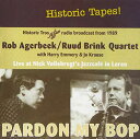 【取寄商品】CD / ロブ・アフルベーク〜ルード・ブリンク・カルテット / パードン・マイ・バップ (解説付) (完全限定生産盤) / CDSOL-46912