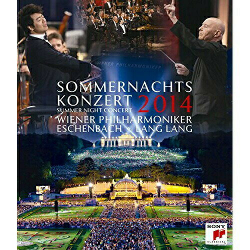 BD / ウィーン フィルハーモニー管弦楽団 クリストフ エッシェンバッハ ラン ラン / ウィーンフィル サマーナイト コンサート2014(Blu-ray) / SIXC-8
