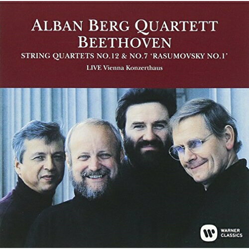 Composer: Ha Line - CD / アルバン・ベルク四重奏団 / ベートーヴェン:弦楽四重奏曲 第12番&第7番「ラズモフスキー第1番」(1989年ライヴ) (UHQCD) (解説付) / WPCS-28058