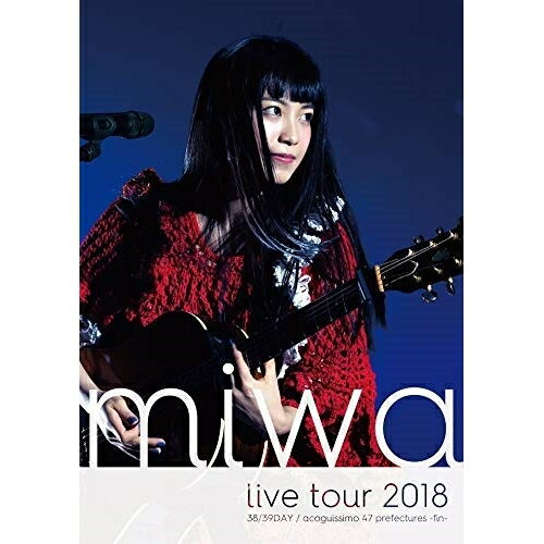 DVD / miwa / miwa live tour 2018 38/39DAY / acoguissimo 47都道府県 ～完～ (2DVD+CD) / SRBL-1810