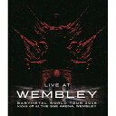 LIVE AT WEMBLEY BABYMETAL WORLD TOUR 2016 kicks off at THE SSE ARENA, WEMBLEY(Blu-ray)BABYMETALベビーメタル べびーめたる　発売日 : 2016年11月23日　種別 : BD　JAN : 4988061781402　商品番号 : TFXQ-78140【収録内容】BD:11.BABYMETAL DEATH2.あわだまフィーバー3.いいね!4.ヤバッ!5.紅月 -アカツキ -6.GJ!7.Catch me if you can8.ド・キ・ド・キ☆モーニング9.META!メタ太郎10.4の歌11.Amore -蒼星-12.メギツネ13.KARATE14.イジメ、ダメ、ゼッタイ15.ギミチョコ!!16.THE ONE -English ver.-17.Road of Resistance