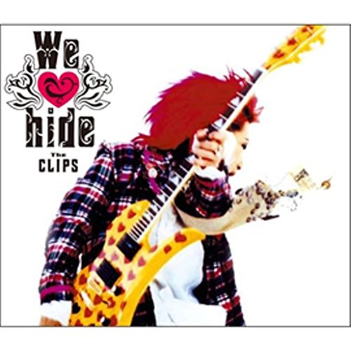 We love hide -The CLIPS- +1(Blu-ray)hideヒデ ひで　発売日 : 2016年9月28日　種別 : BD　JAN : 4988031173169　商品番号 : UPXH-1038【収録内容】BD:11.ROCKET DIVE(Music CLIPS)2.ピンク スパイダー(Music CLIPS)3.TELL ME(Music CLIPS)4.MISERY(Music CLIPS)5.ever free(Music CLIPS)6.DICE(ON AIR Version)(Music CLIPS)7.DOUBT(ON AIR Version)(Music CLIPS)8.Beauty & Stupid(Music CLIPS)9.Junk Story(Music CLIPS)10.HURRY GO ROUND(Music CLIPS)11.FLAME(LIVE Version from PSYENCE A GO GO)(Music CLIPS)12.In Motion(Music CLIPS)13.HONEY BLADE(LIVE Version from HIDE OUR PSYCHOMMUNITY)(Music CLIPS)14.MISCAST(Music CLIPS)15.DAMAGE(LIVE Version from PSYENCE A GO GO)(Music CLIPS)16.BACTERIA(Music CLIPS)17.SCANNER(LIVE Version from HIDE OUR PSYCHOMMUNITY)(Music CLIPS)18.LEMONed I Scream(Smooth Club Mix)(Music CLIPS)19.EYES LOVE YOU(Music CLIPS)20.GOOD BYE(Music CLIPS)21.子 ギャル(Music CLIPS)