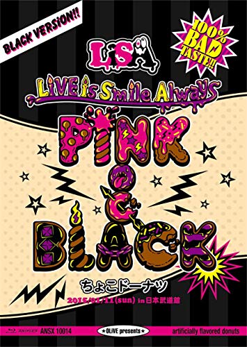 BD / LiSA / LiVE is Smile Always ～PiNK&BLACK～ in 日本武道館 「ちょこドーナツ」 2015/01/11(sun)(Blu-ray) / ANSX-10014