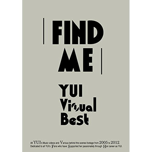 BD / YUI / FIND ME YUI Visual Best(Blu-ray) / SRXL-73