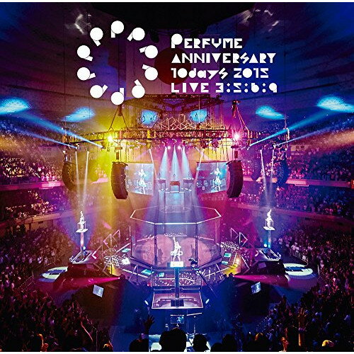 Perfume Anniversary 10days 2015 PPPPPPPPPP「LIVE 3:5:6:9」 (通常版)Perfumeパフューム ぱふゅーむ　発売日 : 2016年1月13日　種別 : DVD　JAN : 4988031134368　商品番号 : UPBP-1007【収録内容】DVD:11.Opening2.FAKE IT3.NIGHT FLIGHT4.コンピューターシティ5.Pick Me Up6.レーザービーム7.未来のミュージアム8.Twinkle Snow Powdery Snow9.1mm10.彼氏募集中11.GAME12.STORY13.Party Maker14.Dream Fighter15.「P.T.A.」のコーナー16.ワンルーム・ディスコ17.チョコレイト・ディスコ18.Puppy love19.STAR TRAIN(ENCORE)